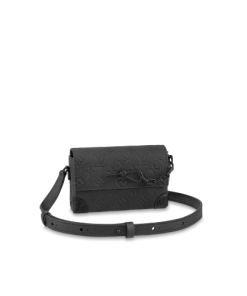 Louis Vuitton Steamer Wearable Wallet Black 18Cm M81746