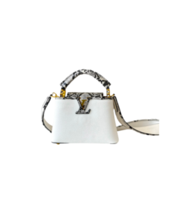 Louis Vuitton Capucines Mini White M95509