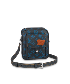 Louis Vuitton Christopher Wearable Wallet Blue M81854