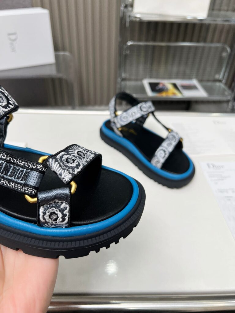 Dior D Wave Sandal Blue Kcq916Bbe S84B - Image 6