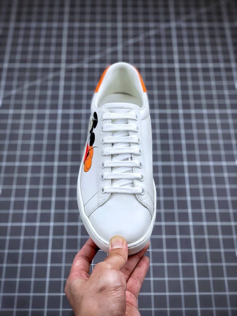 Gucci X Disney Mickey Mouse Ace Low Top White - Image 7