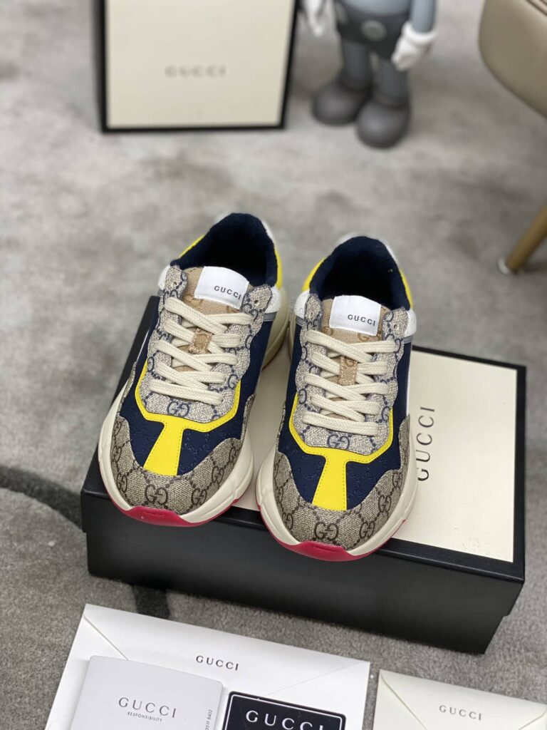 Gucci Women'S Gg Rhyton Sneaker 619891 99Wf0 4370 - Image 8