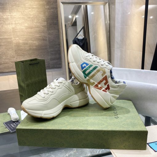 Gucci Women'S Rhyton Glitter Sneaker 524990 Drw00 9022 - Image 2