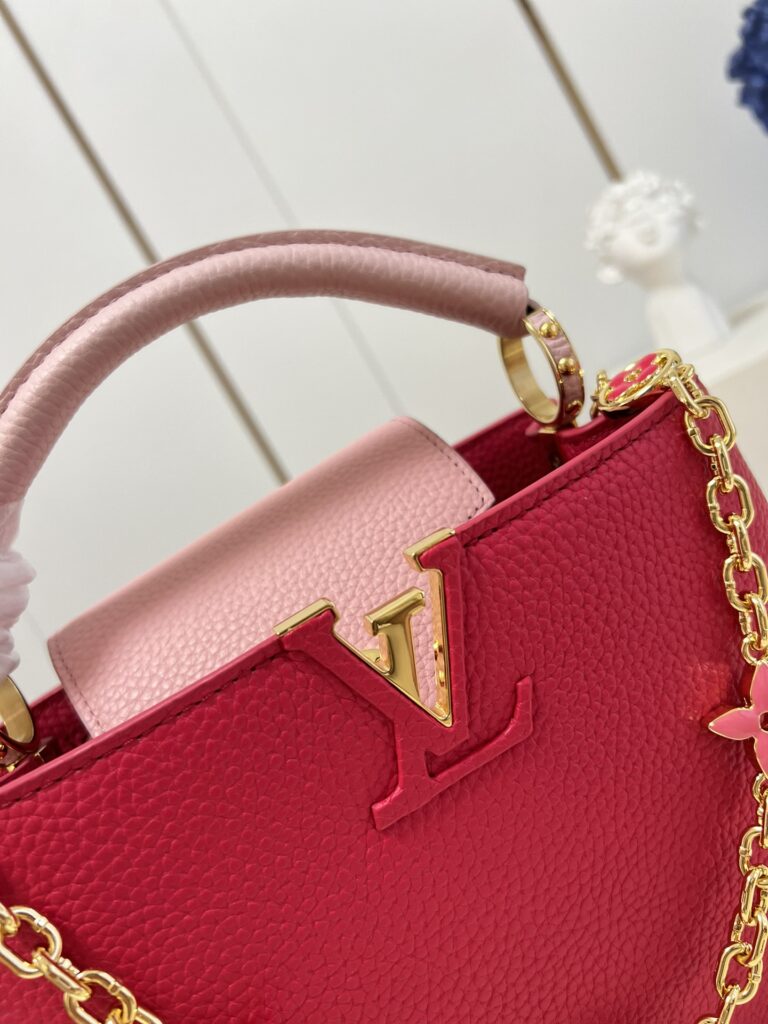 Louis Vuitton Capucines Mm Red M43935 - Image 2