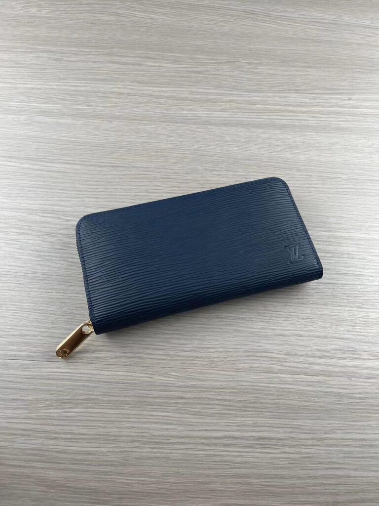 Louis Vuitton Zippy Wallet Dark Blue M60017 - Image 6