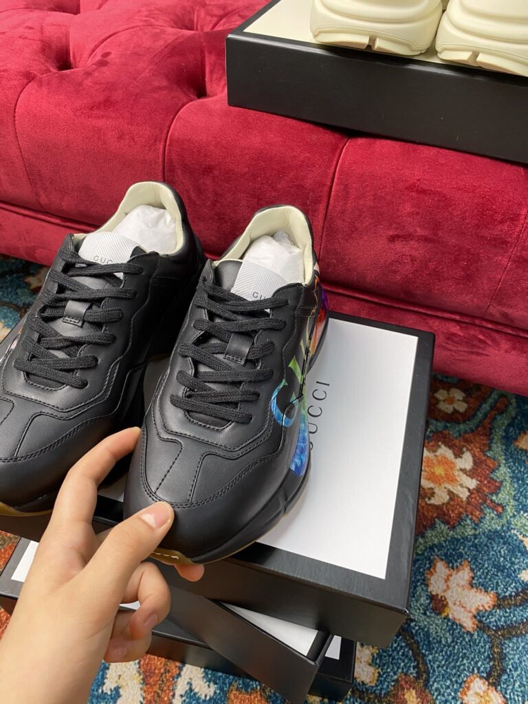 Gucci Wmns Rhyton Iridescent Logo 553608 Drw00 1000 - Image 9