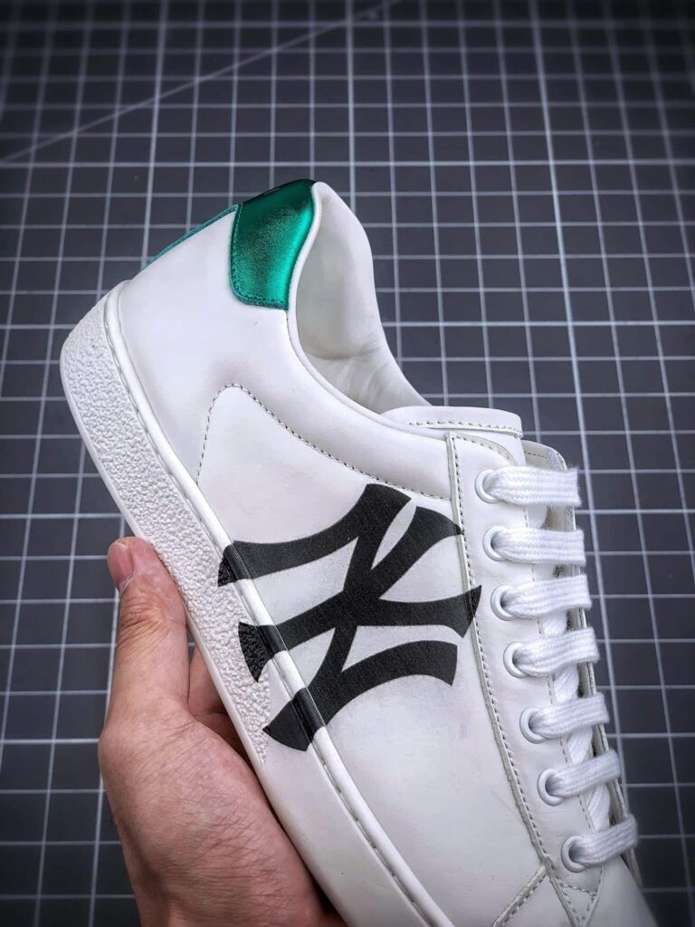 Gucci Women'S Ace Sneaker Leather Shoes With Ny - Image 7