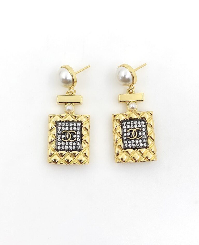 Chanel Cc Earrings - Image 2