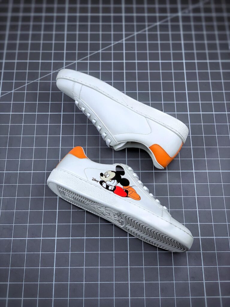 Gucci X Disney Mickey Mouse Ace Low Top White - Image 9