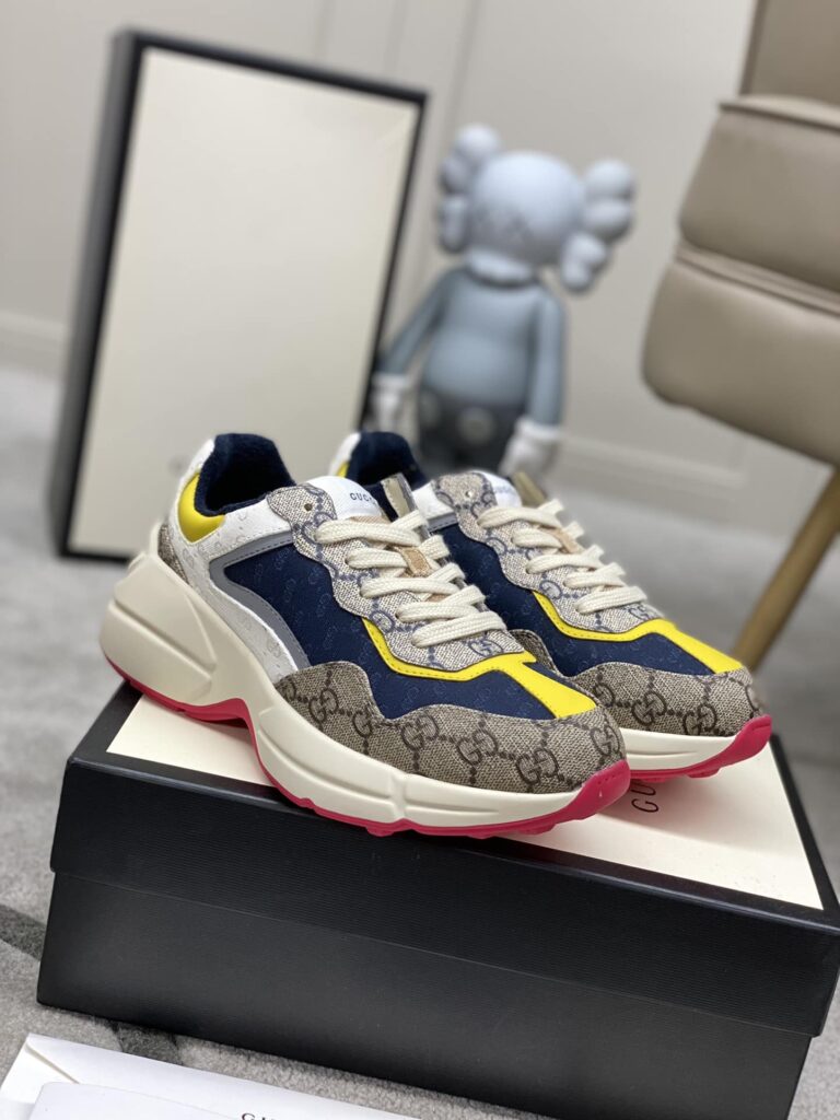 Gucci Women'S Gg Rhyton Sneaker 619891 99Wf0 4370 - Image 10