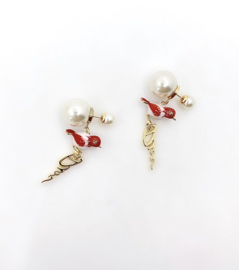 Dior Tribales Red Earrings - Image 2