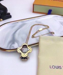 Louis Vuitton Vivienne Pendant Necklace