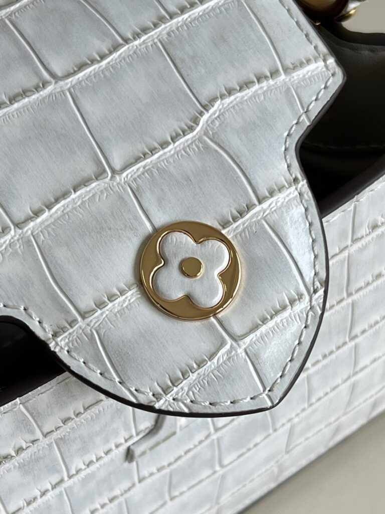 Louis Vuitton Borsa Capucines White N80127 - Image 2