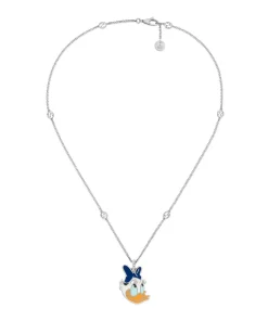Gucci X Disney Daisy Duck Silver Necklace