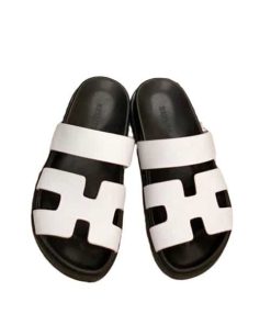 Hermes Ankara Sandal White