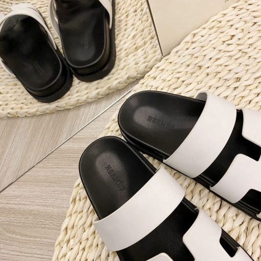 Hermes Ankara Sandal White - Image 2