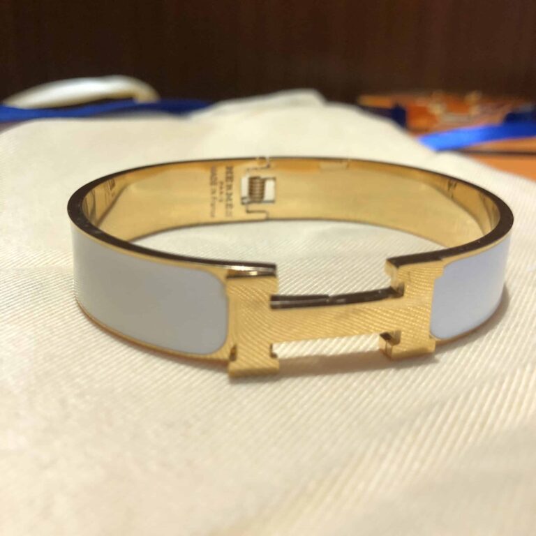 Hermes Clic Clac H Bracelet Gold - Image 3