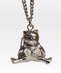Louis Vuitton Astronaut Silver Necklace