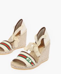 Gucci Women'S Platform Espadrille Sandals 652895