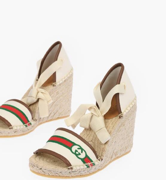 Gucci Women'S Platform Espadrille Sandals 652895