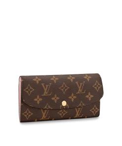 Louis Vuitton Monogram Emilie Wallet Pink M61289