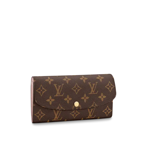 Louis Vuitton Monogram Emilie Wallet Pink M61289
