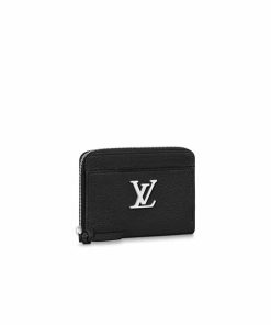 Louis Vuitton Lockme Zippy Coin Purse Black M80099