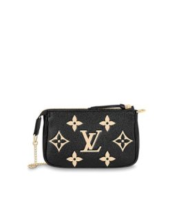 Louis Vuitton Mini Pochette Accessoires Black M80732