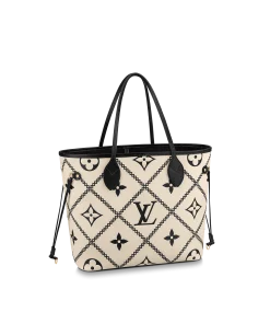 Louis Vuitton Neverfull Mm 31Cm Begie And Black M46039