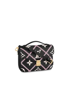 Louis Vuitton Pochette Métis 25Cm Black M46028