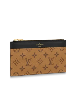 Louis Vuitton Monogram Slim Purse Brown M80390