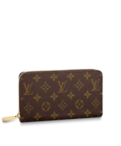 Louis Vuitton Monogram Zippy Long Wallet Brown M42616