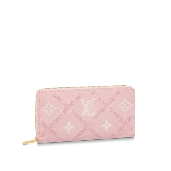 Louis Vuitton Zippy Wallet Pink M81138