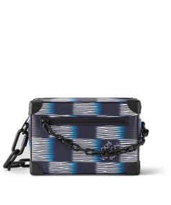 Louis Vuitton Soft Trunk Blue 18Cm M23728