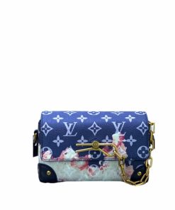 Louis Vuitton Steamer Wearable Wallet Blue 18Cm