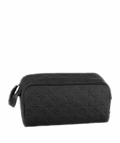 Louis Vuitton Dopp Kit Monogram Black 27Cm