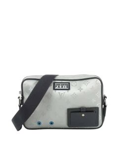 Louis Vuitton Alpha Messenger Bag Satellite Canvas 26Cm