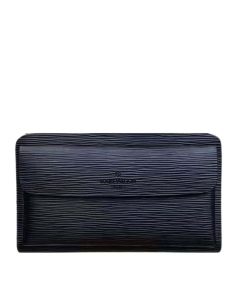 Louis Vuitton Epi Sarah Wallet Black 28Cm