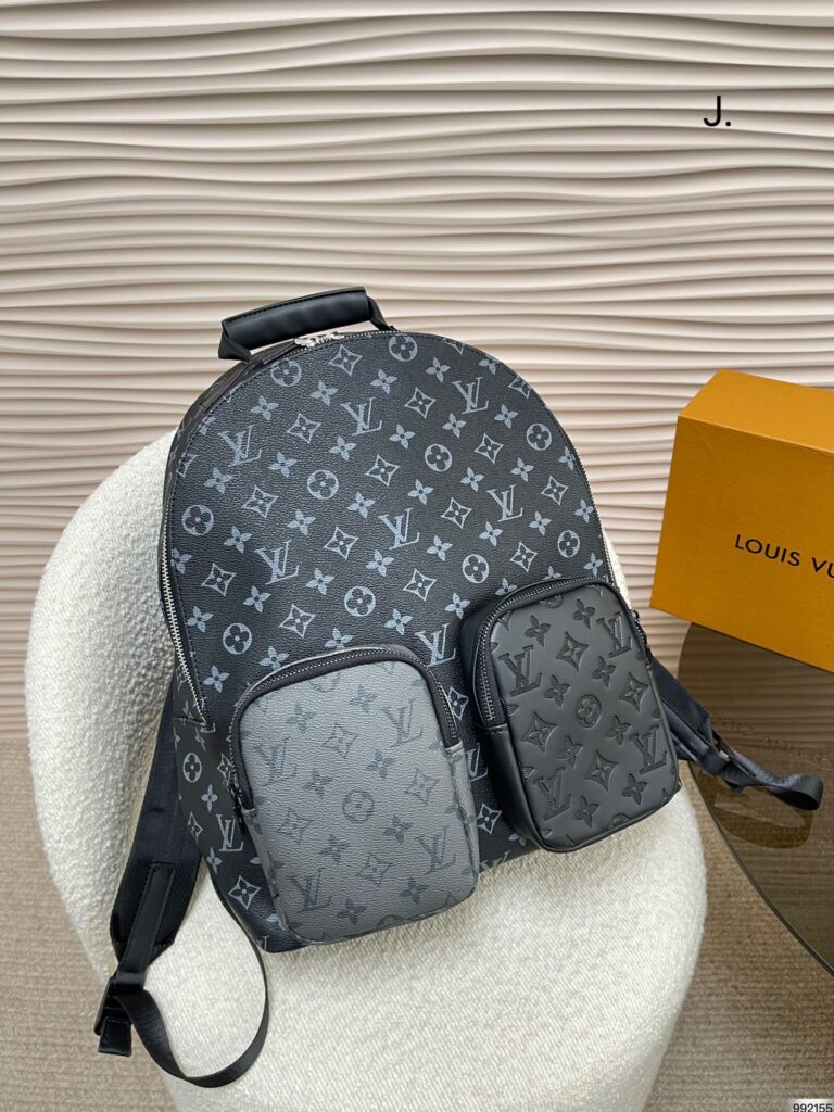 Louis Vuitton Monogram Backpack Black 41Cm - Image 2
