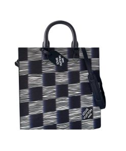 Louis Vuitton Sac Plat Blue 40Cm