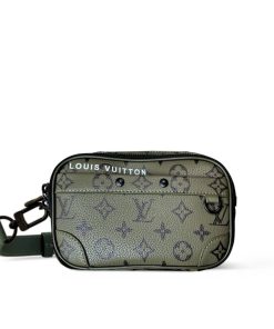 Louis Vuitton Alpha Wearable Wallet Green 18Cm
