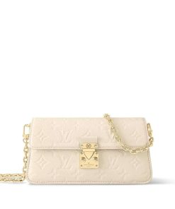 Louis Vuitton Wallet On Chain Métis Monogram White 22Cm