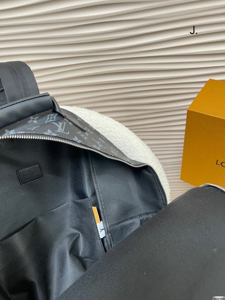 Louis Vuitton Monogram Backpack Black 41Cm - Image 3