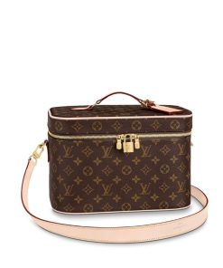 Louis Vuitton Nice Vanity Monogram Brown And Beige 31Cm M44935