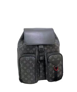 Louis Vuitton Backpack With Double Pocket Monogram Black 41Cm