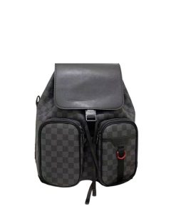 Louis Vuitton Backpack With Double Pocket Damier Black 41Cm