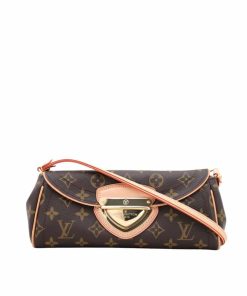 Louis Vuitton Monogram Beverly Pochette Brown 25Cm