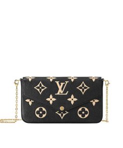 Louis Vuitton Félicie Pochette Black 22Cm