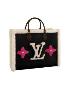 Louis Vuitton Onthego Teddy Bag Black 36Cm