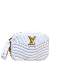 Louis Vuitton Wave Camera Bag White 23Cm